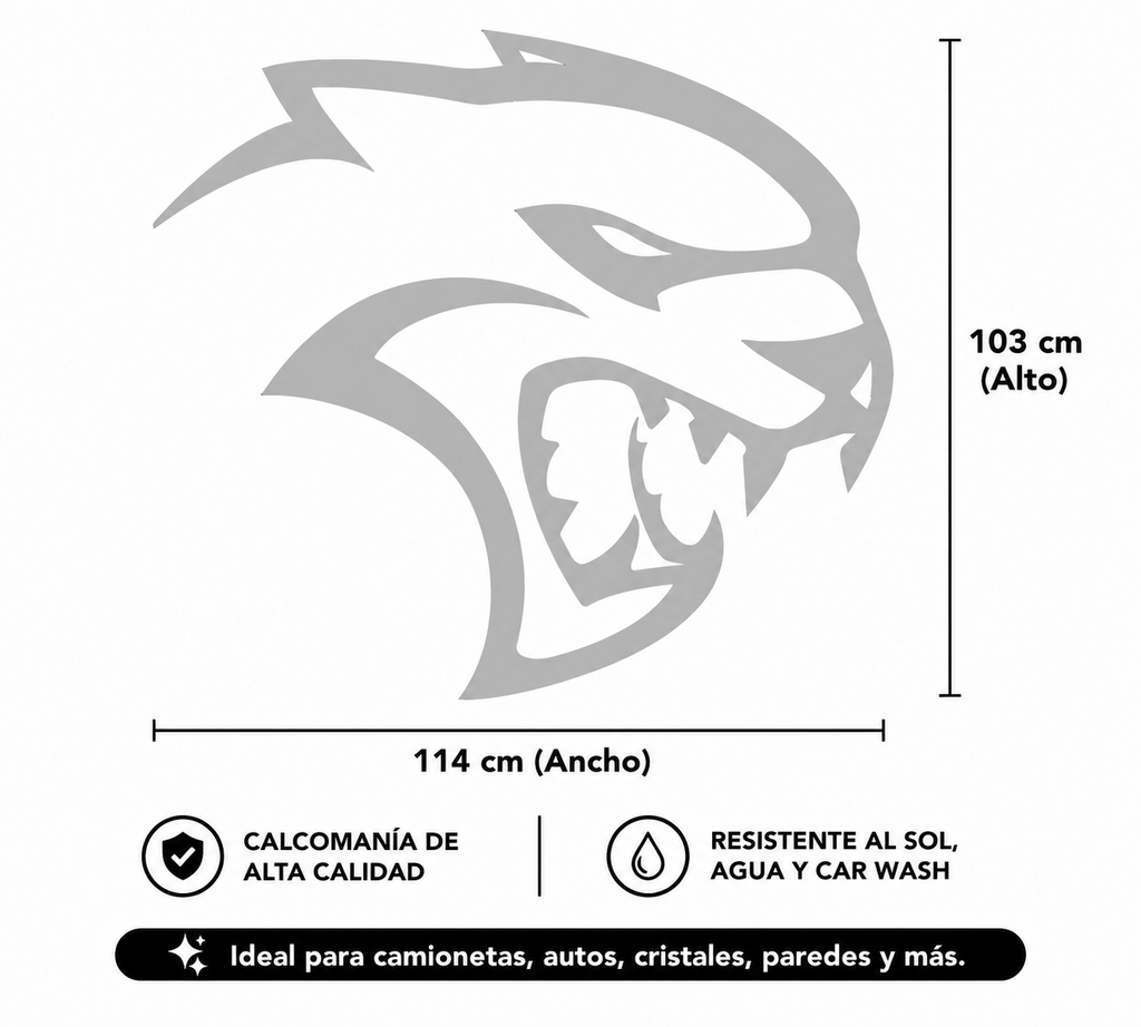 Hellcat Sticker
